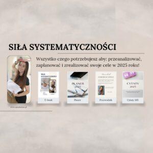 "Siła systematyczności" - ebook, planer, przewodnik, cytaty na 365 dni